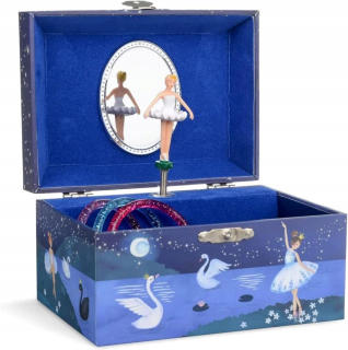 ŠPERKOVNICE PRE DIEVČA S BALETNÝMI ŠATY MUSIC BOX Šperkovnica